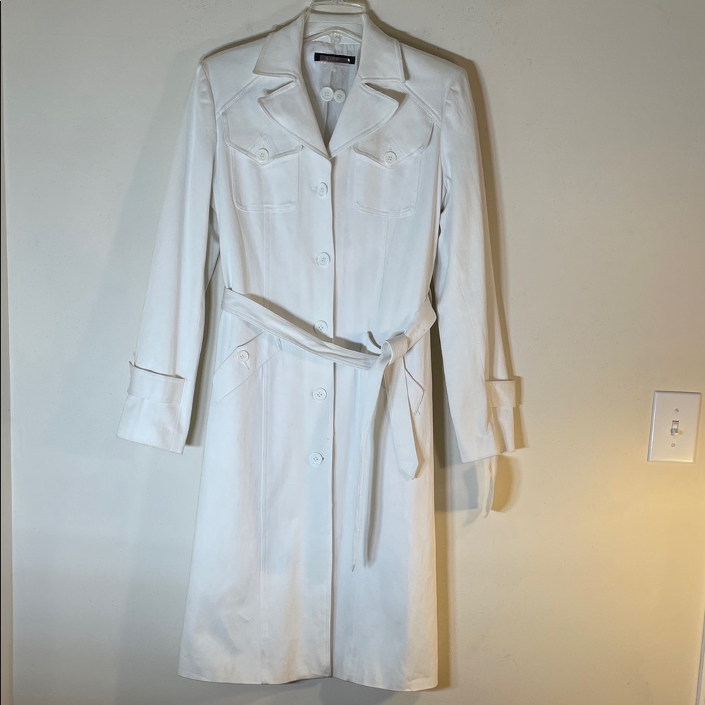 View Elegant Belted Trench Coat. 14. NWT. 
$108!